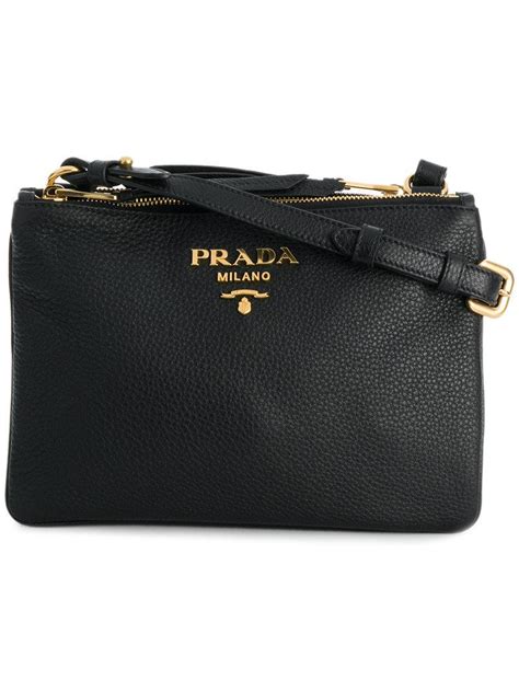 prada vitello daino crossbody bag black|prada daino shopper tote bag.